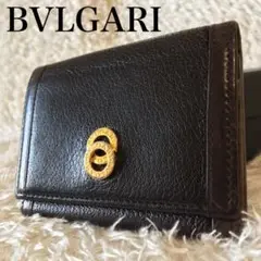 BVLGARI ブルガリ ドッピオトンド 名刺 定期 カード リング ブラウン