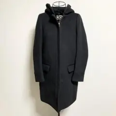【新品】IENA ロングコート ブラック サイズ36