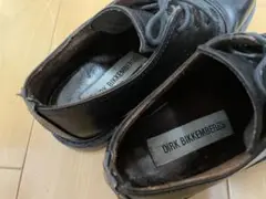 dirk bikkembergs レザー シューズ ベルギー製 スクエア