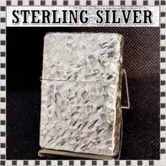 №1380 ZIPPO スターリングシルバー ハンマートーン 2000年