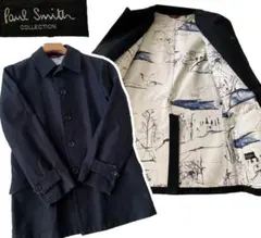 Paul Smith COLLECTION ステンカラーコート 裏地総柄 L