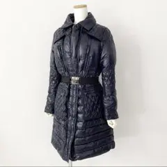 36i21《美品》モンクレール 廃盤 軽量 ロングダウンコート Mサイズ相当