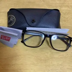 男女OK!未使用に近い!レイバン伊達メガネ