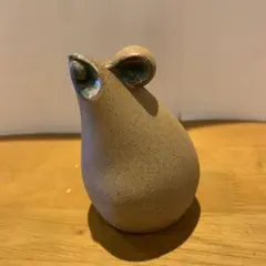 ねずみの陶器置物