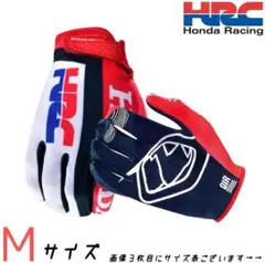 【海外限定品】HONDA HRC グローブ(M) トリコロールカラー 新品!