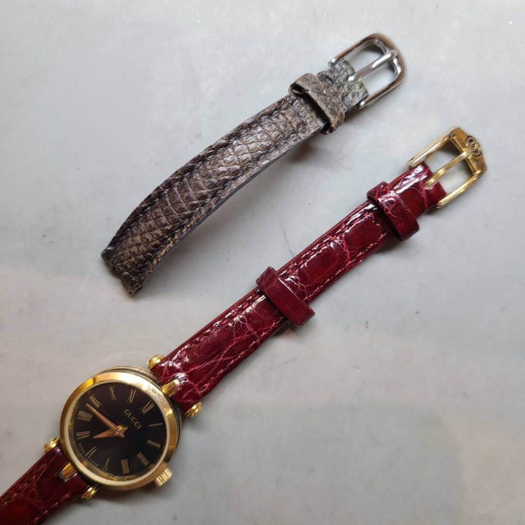 グッチ(GUCCI)の腕時計のバンド交換 | BROOCHブローチ時計・宝石修理工房