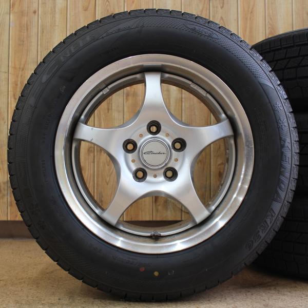 アルファード エスティマ ヤリスクロス カムリ等 16インチ スタッドレス バリ溝 205/65R16 タイヤ ホイール 4本セット