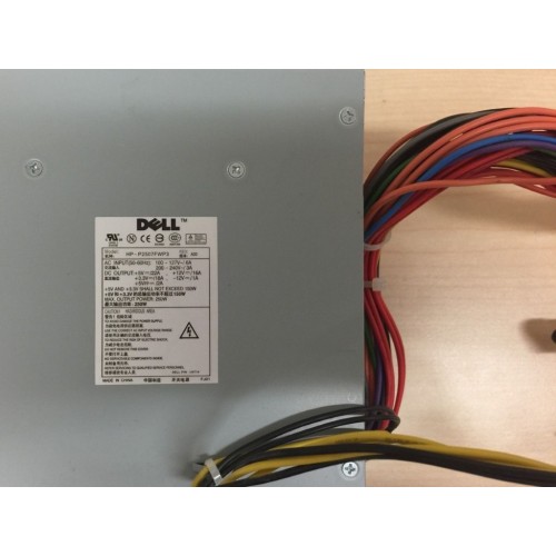 Dell 250W HP-P2507FWP3 ATX Power Supply Max Output Power 250W