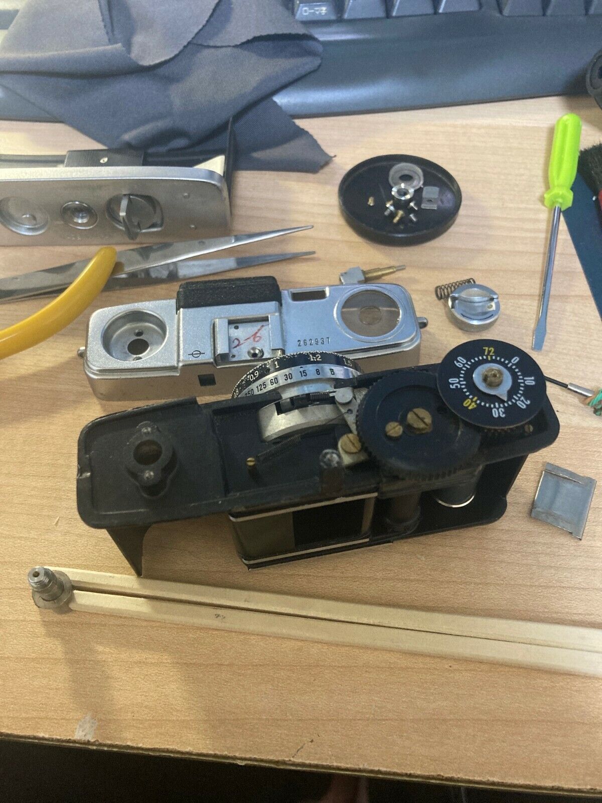 OLYMPUS PEN S 35mm Half Frame Camera D.Zuiko 30mm f2.8 Maintained from JAPAN