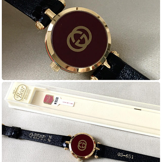 美品✨電池交換、ベルト交換、クリーニング済み!GUCCI グッチ 時計 シェリー