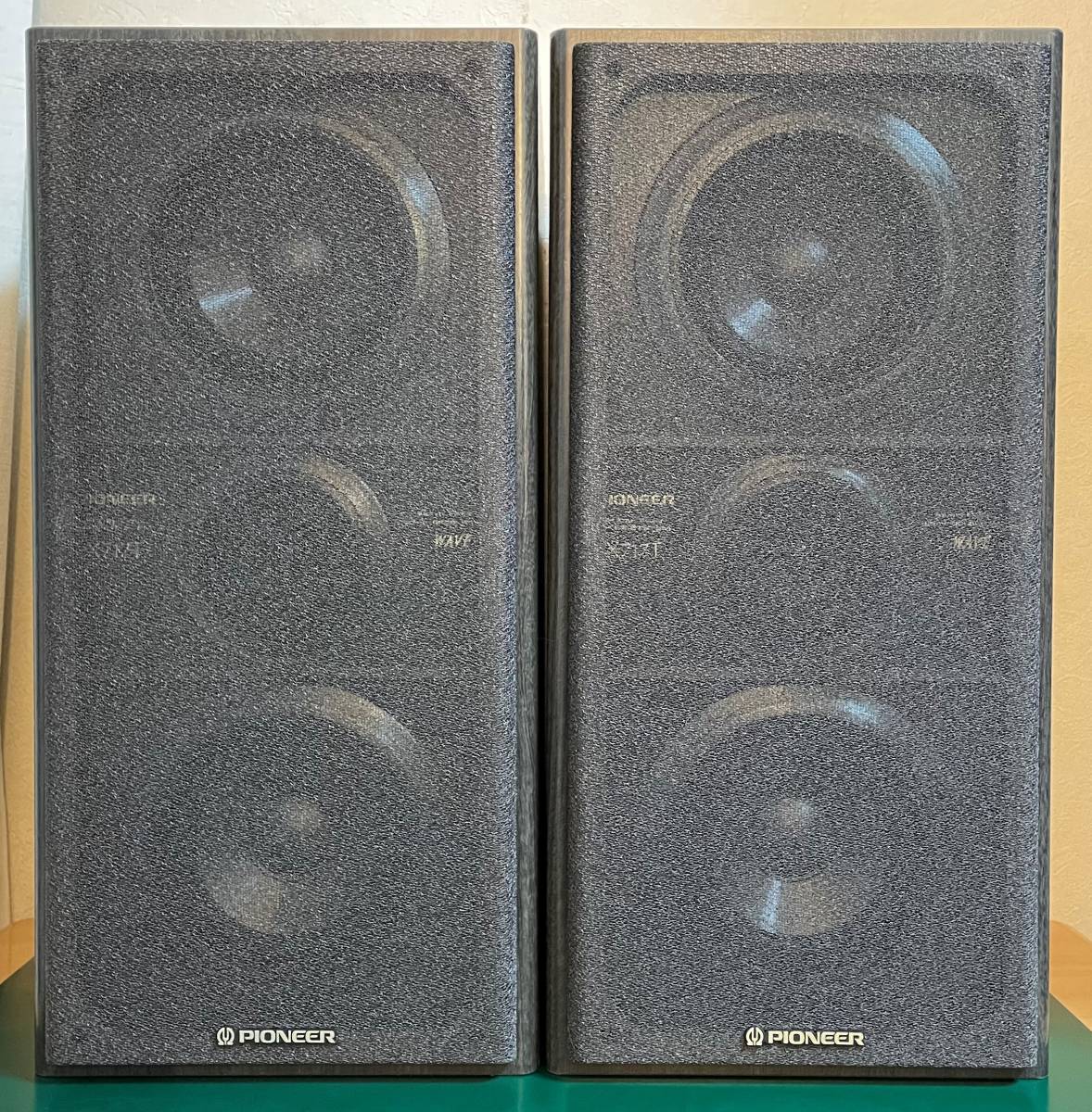 PIONEER S-X717T VERTICAL TWIN SPEAKER SYSTEM 140mm DOUBLE WOOFER
