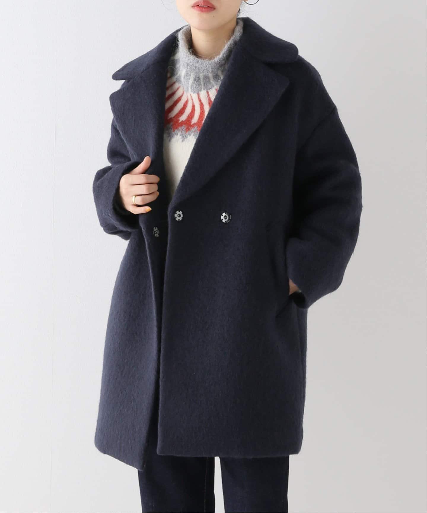 IENA|ウールモヘヤシャギーコート | Rakuten Fashion(楽天