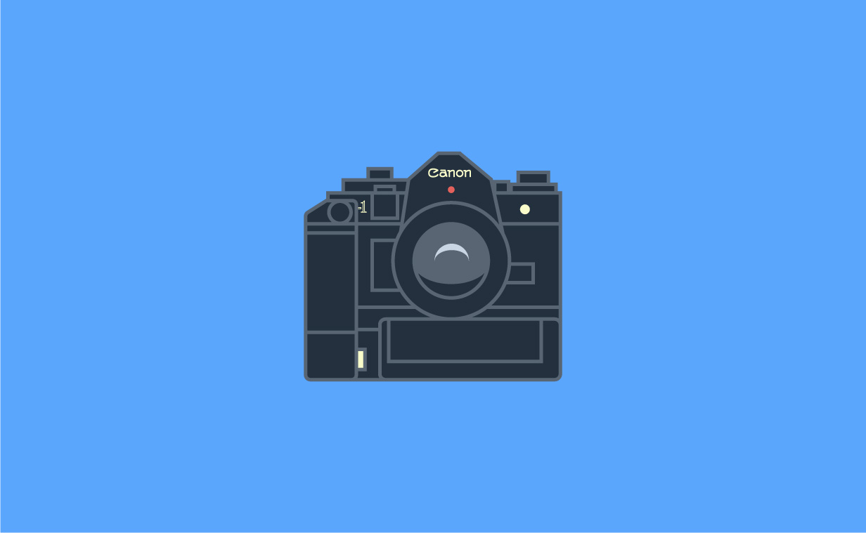 黒一色でカッコイイCanon A-1 フィルム初心者にもおすすめ!使い方もご
