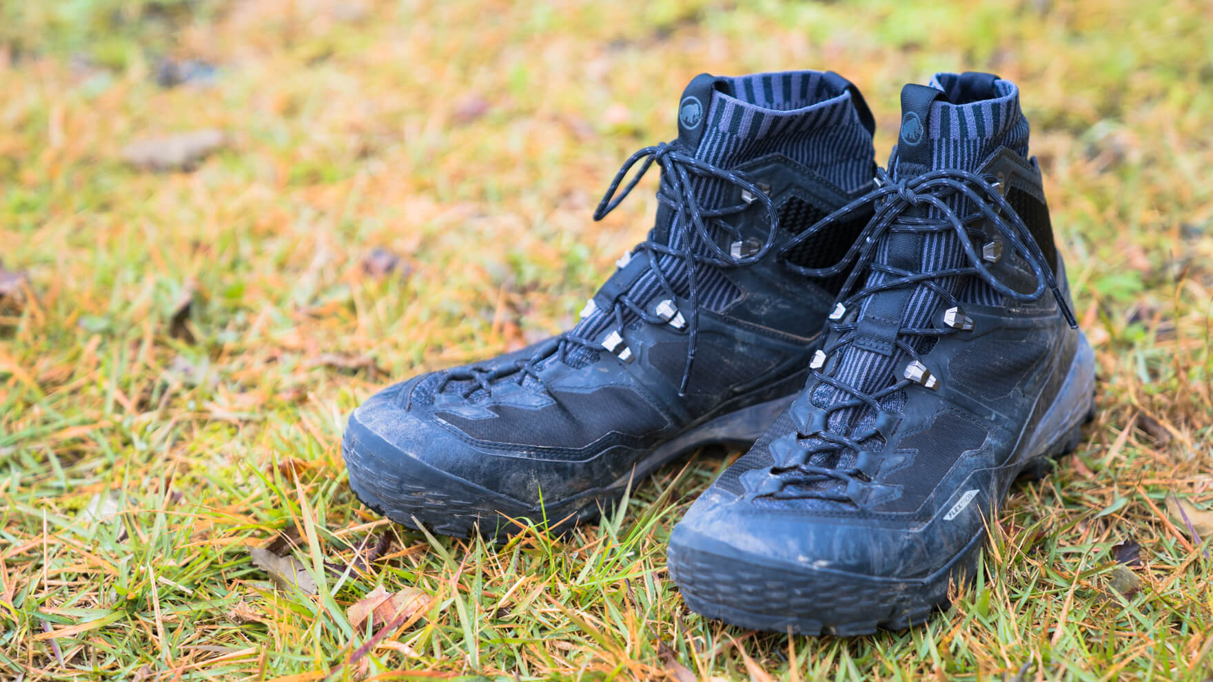Review:MAMMUT Ducan Knit High GTX これがハイテク登山靴か。堅牢性